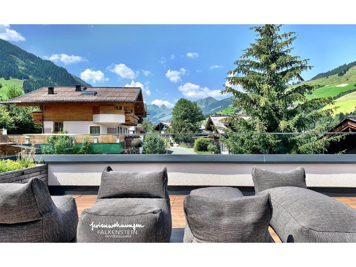 Ferienwohnungen Falkenstein Hinterglemm Saalbach-Hinterglemm Buitenkant foto