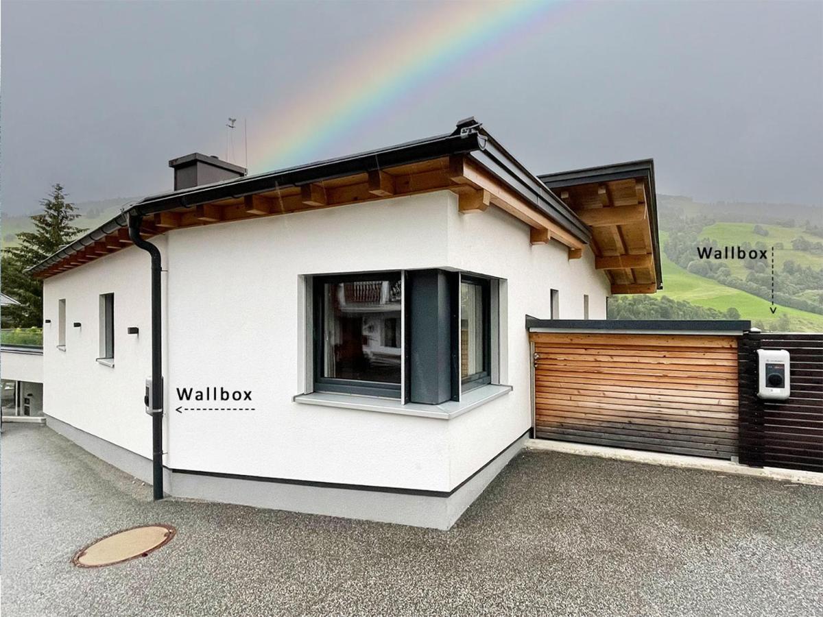 Ferienwohnungen Falkenstein Hinterglemm Saalbach-Hinterglemm Buitenkant foto